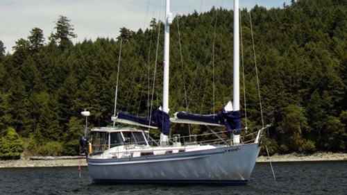 1996 Tanton 45 Offshore, Courtship at Anchor