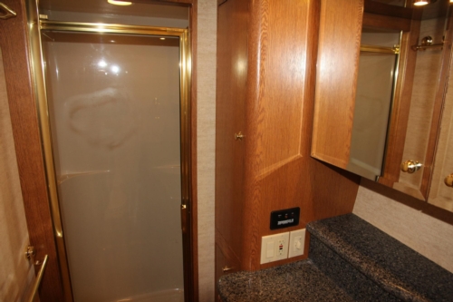 1999 West Bay Sonship 58, Master Suite Shower Stall