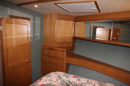 1999 West Bay Sonship 58, Storage and Entertainment Center