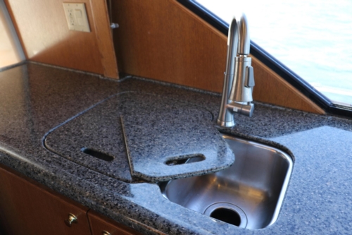 1999 West Bay Sonship 58, Stainless Sinks