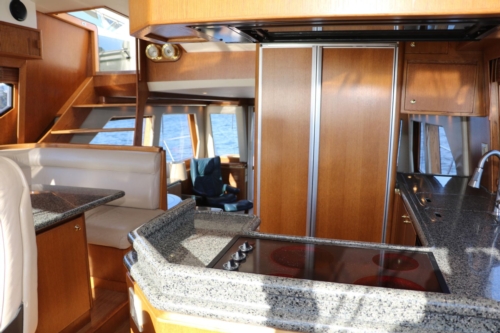 1999 West Bay Sonship 58, Galley Looking Aft