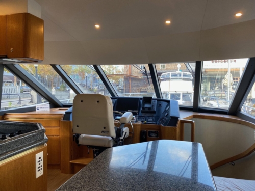 1999 West Bay Sonship 58, Pilothouse Looking Forward
