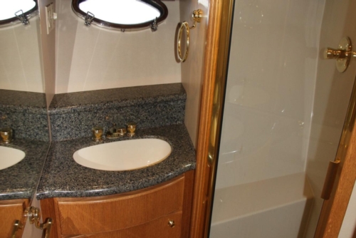 1999 West Bay Sonship 58, Guest Ensuite and Shower Stall