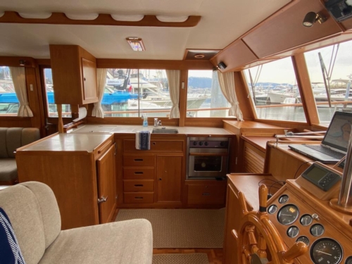 1998 Grand Banks 42 Classic, Galley 1