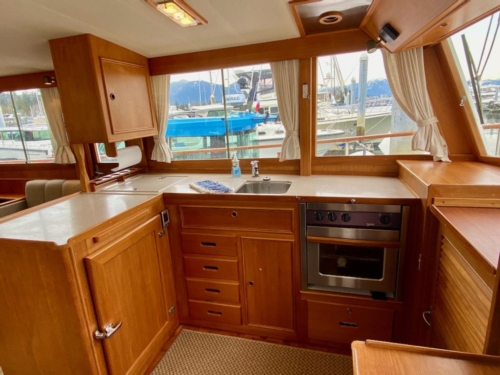 1998 Grand Banks 42 Classic, Galley 2