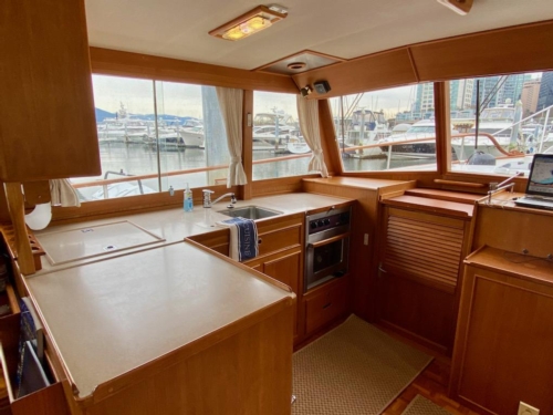 1998 Grand Banks 42 Classic, Galley 3