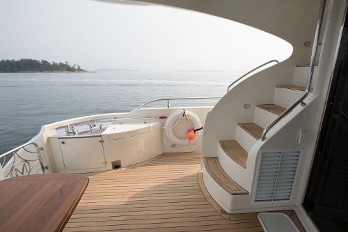 2006 Marquis Motor Yacht, Aft deck