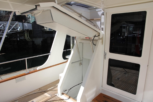 2009 Grand Banks 47 Europa, Engine Room Access