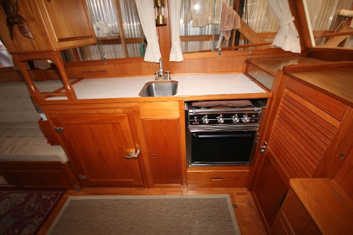 1988 Grand Banks 32, Galley Space to Portside