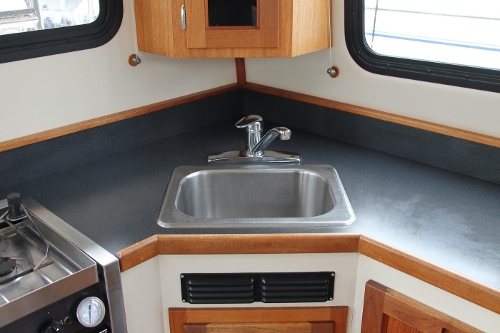 2001 Nordic Tug 32 Pilothouse, Stainless Sink