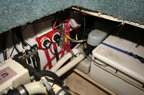 1999 Nordic Tug 32, Battery Switches and Battery Box