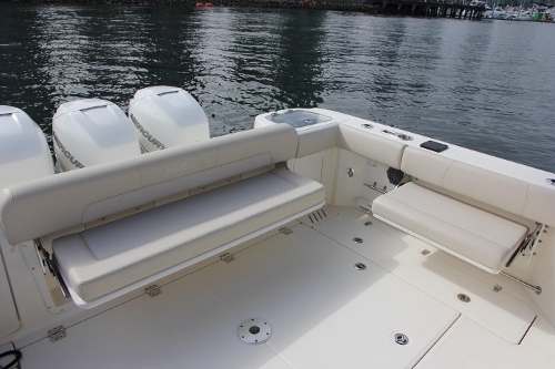 2017 Boston Whaler 345 Conquest, Fold Out Seating