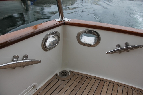 2007 Grand Banks Europa, Stainless Deck Hardware
