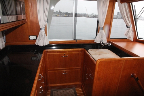 2007 Grand Banks Europa, L-Shaped Galley