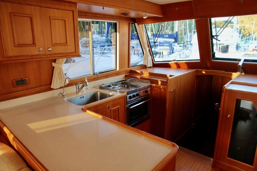 2009 Grand Banks 47 Europa, Galley