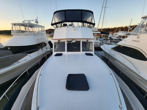 2001 Grand Banks 46 Europa, Bow Looking Aft