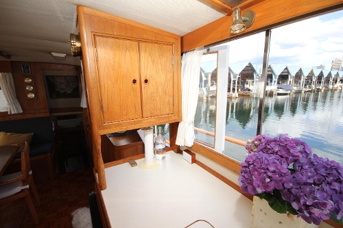 1973 Grand Banks Classic 42, Galley