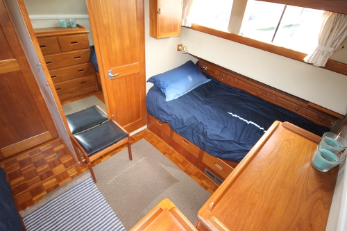 1973 Grand Banks Classic 42, Master Stateroom looking forward to starboard