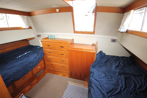 1973 Grand Banks Classic 42, Master Stateroom looking aft
