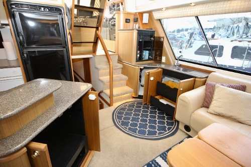 2000 Bayliner 4788 Pilot House Motoryacht, Galley Extra Storage