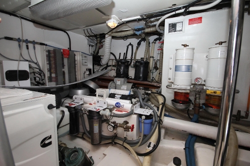 2009 Grand Banks 47 Heritage CL, Engine Room Detail
