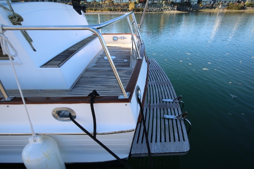 2001 Grand Banks Classic, Aft Deck