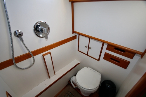 2001 Grand Banks Classic, Aft Head and Shower