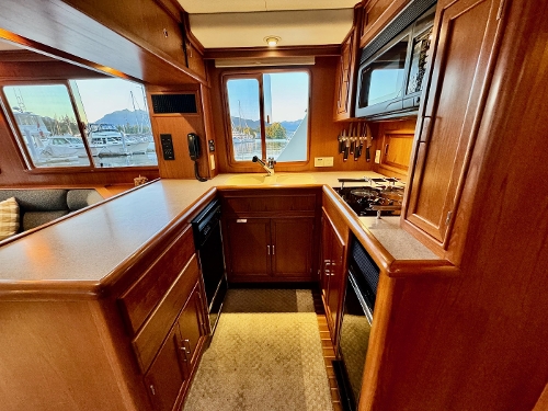 1996 Fleming 55, Galley