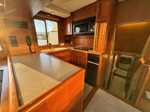 1996 Fleming 55, Galley