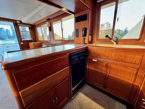 1996 Fleming 55, Galley