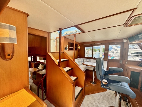 1996 Fleming 55, Pilothouse