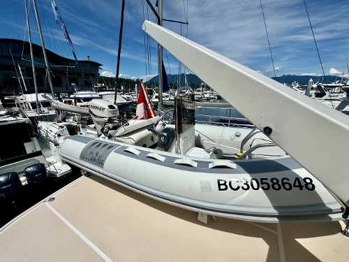 1996 Fleming 55, Boat deck