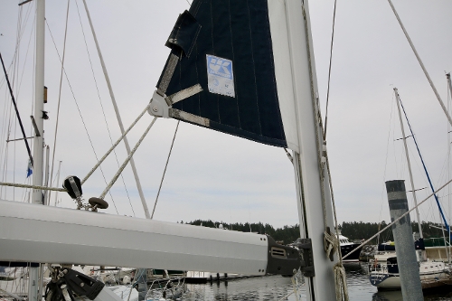 2004 Hunter 36, In Mast Furling Main