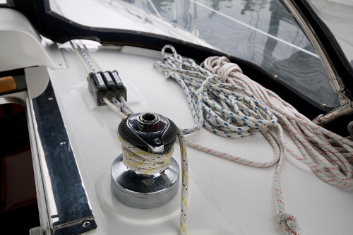 2004 Hunter 36, Starboard Cockpit Winch