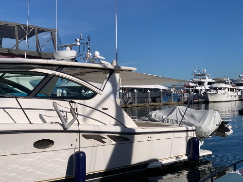 2003 Tiara Yachts 3800 Open, Cockpit Awning