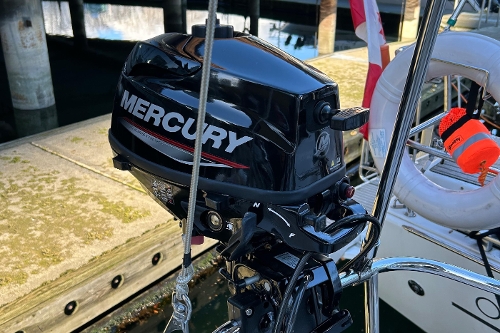 2012 Beneteau Oceanis 31 , Outboard on Bracket