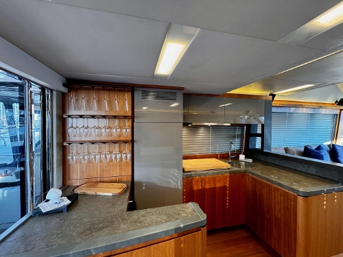 2013 Monte Carlo Yachts MCY 65, Galley