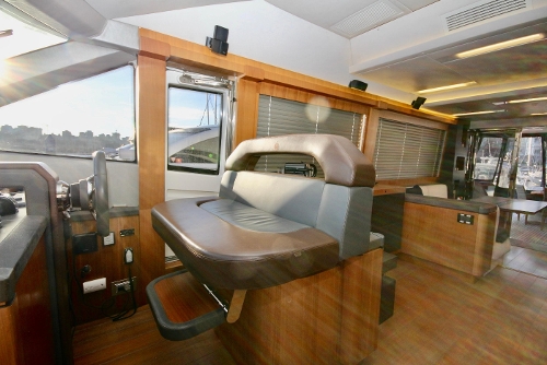 2013 Monte Carlo Yachts MCY 65, Lower Helm