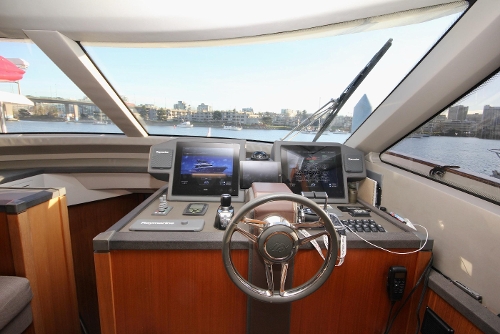 2013 Monte Carlo Yachts MCY 65, Lower Helm