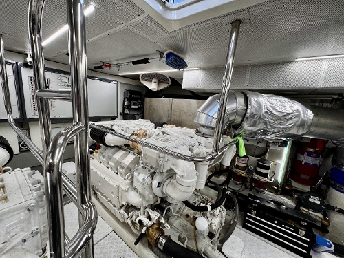 2013 Monte Carlo Yachts MCY 65, Engine Room