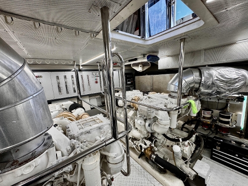 2013 Monte Carlo Yachts MCY 65, Engine Room