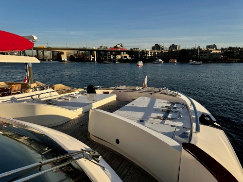 2013 Monte Carlo Yachts MCY 65, Foredeck